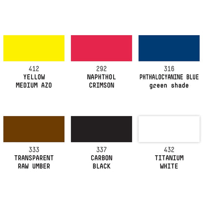 Liquitex Professional Acrylic Ink Essential Set, Set Of 6