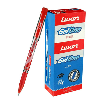 Luxor Gel One Pens 0.6mm - Pack of 10