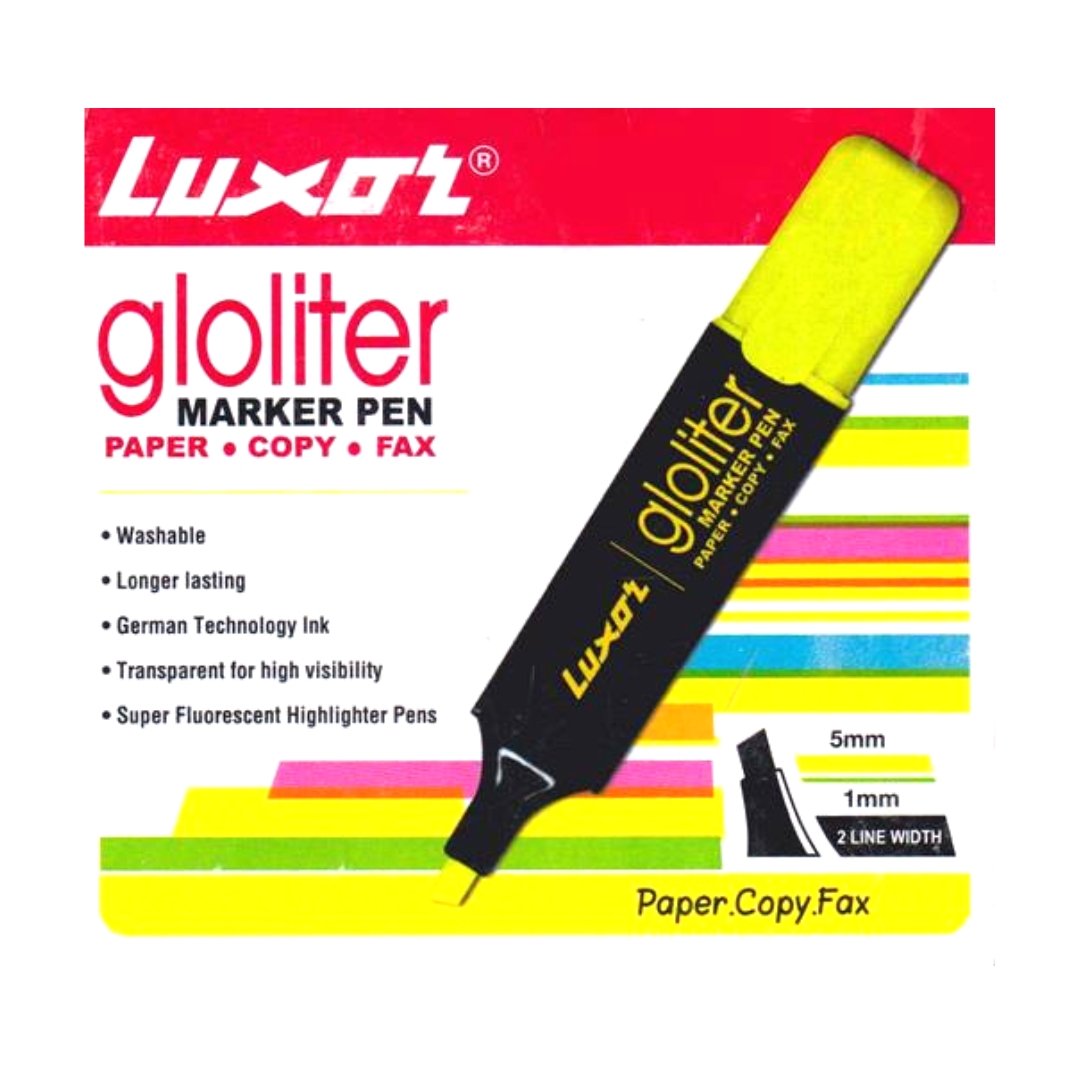 Luxor Gloliter Marker Pen Pack Of 10