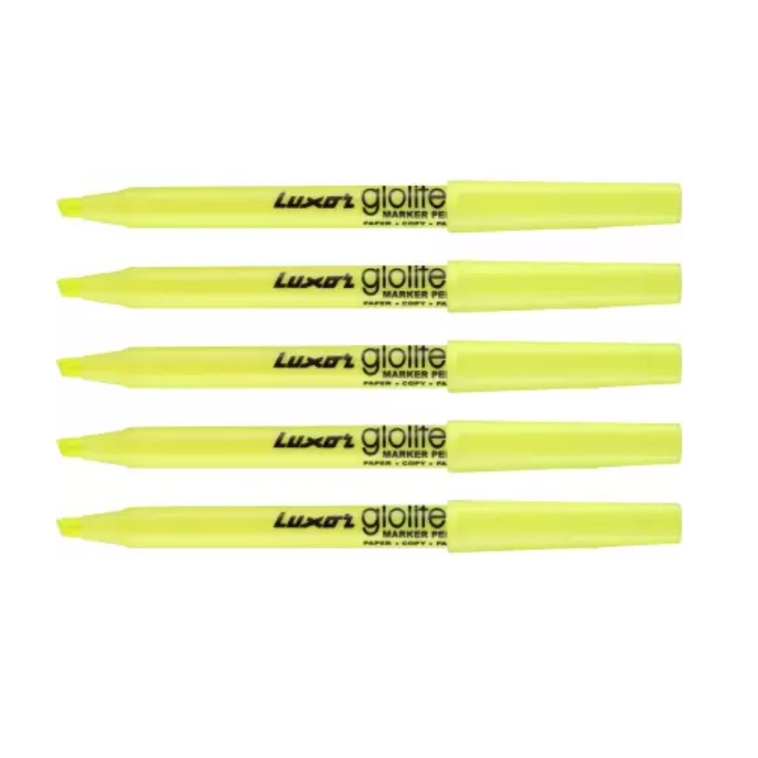 Luxor Gloliter Marker Pen Pack Of 5