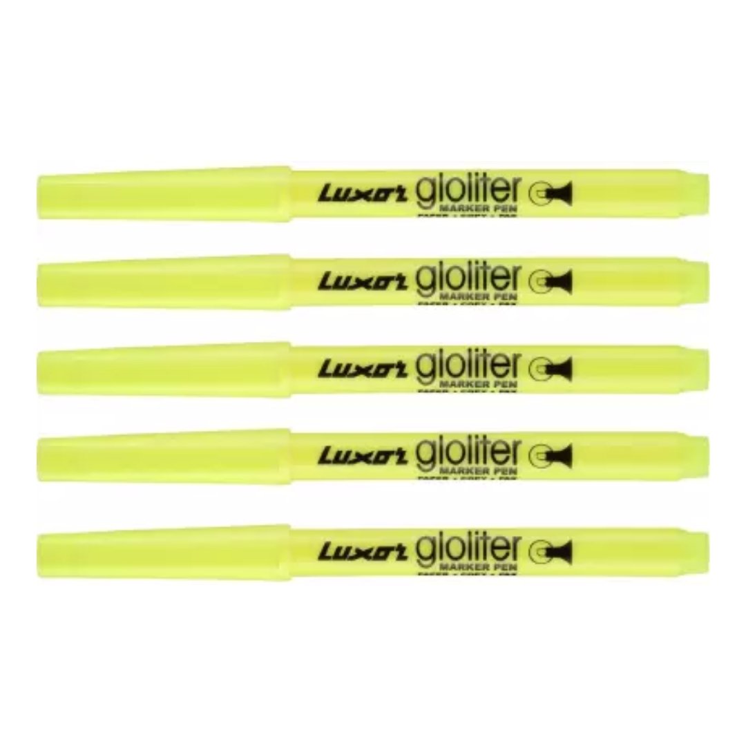 Luxor Gloliter Marker Pen Pack Of 5