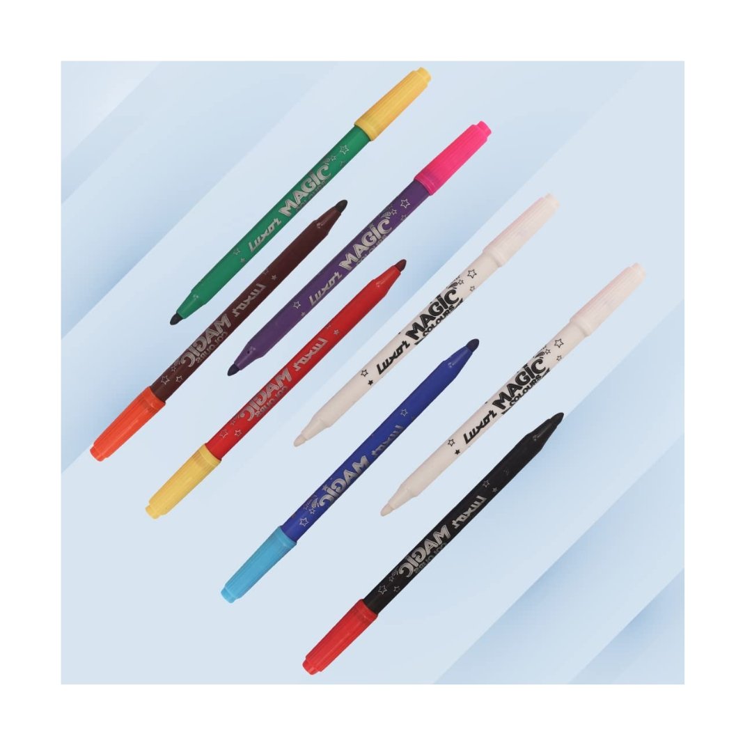 Luxor Magic Colour Pens (6+2 Pieces)