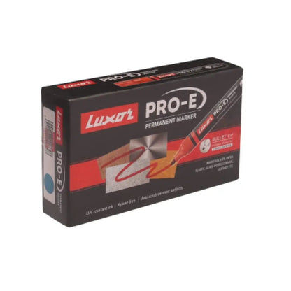 Luxor Pro-E Permanent Marker Pack Of 10