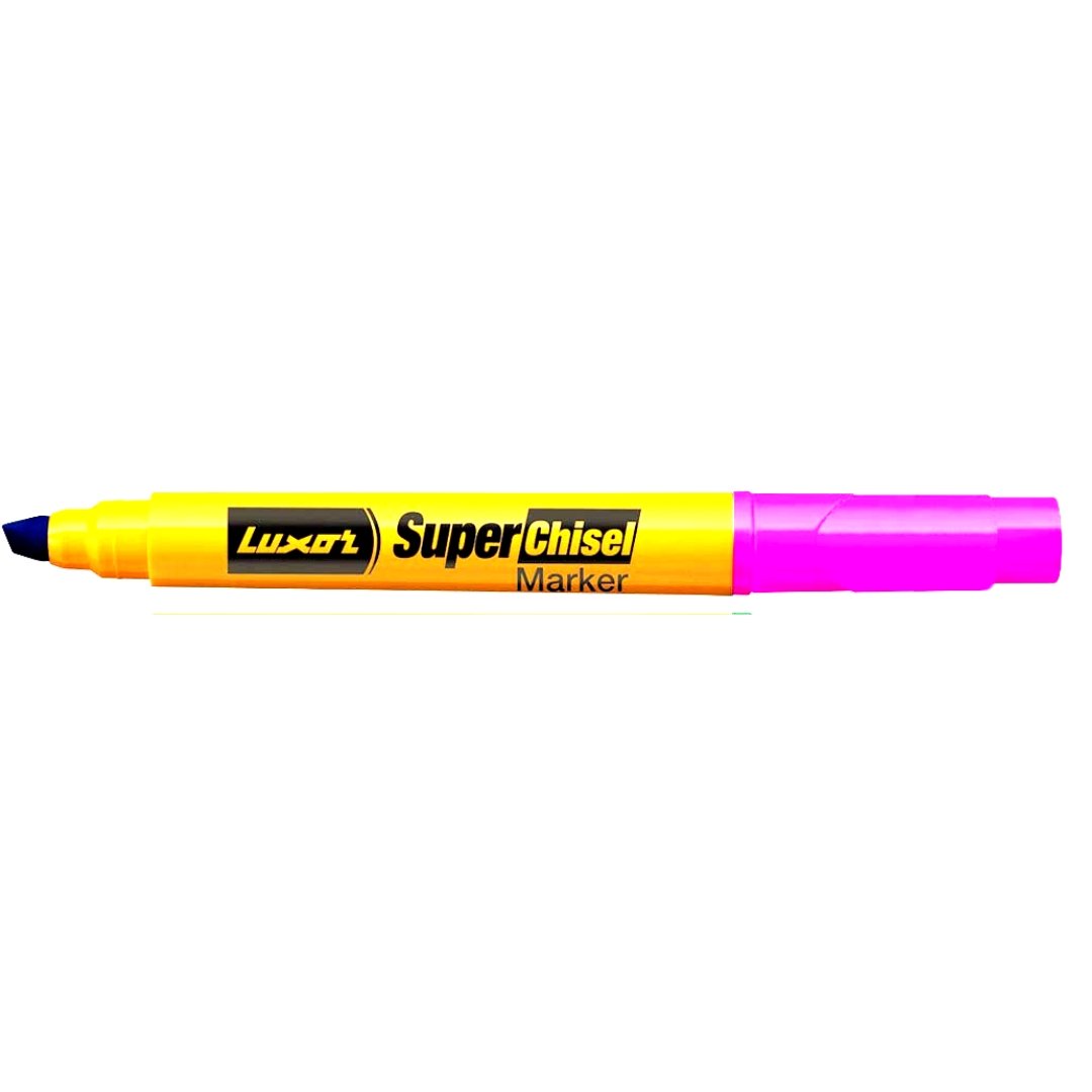 Luxor Super Chisel Marker Pack Of 10