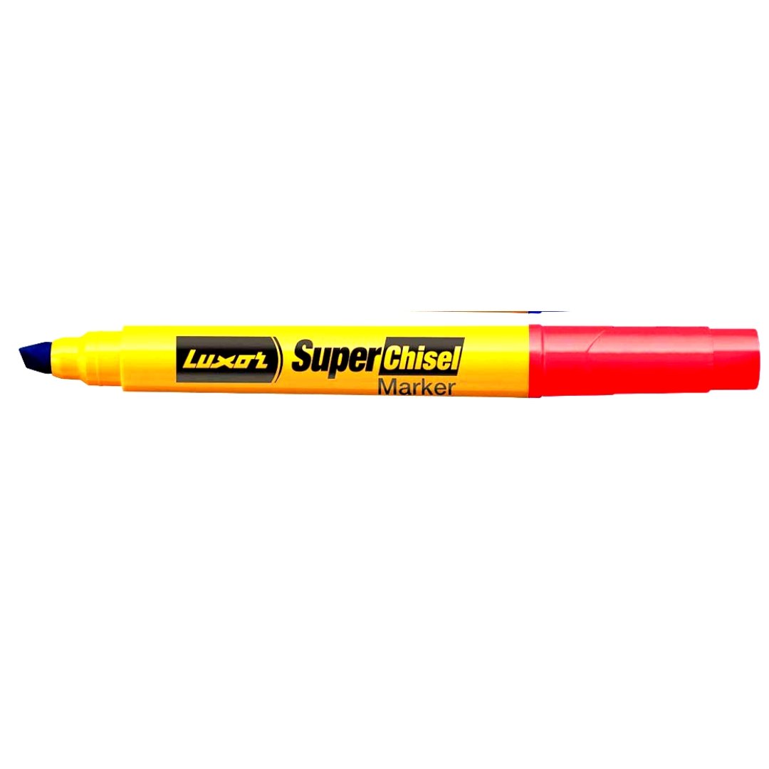 Luxor Super Chisel Marker Pack Of 10