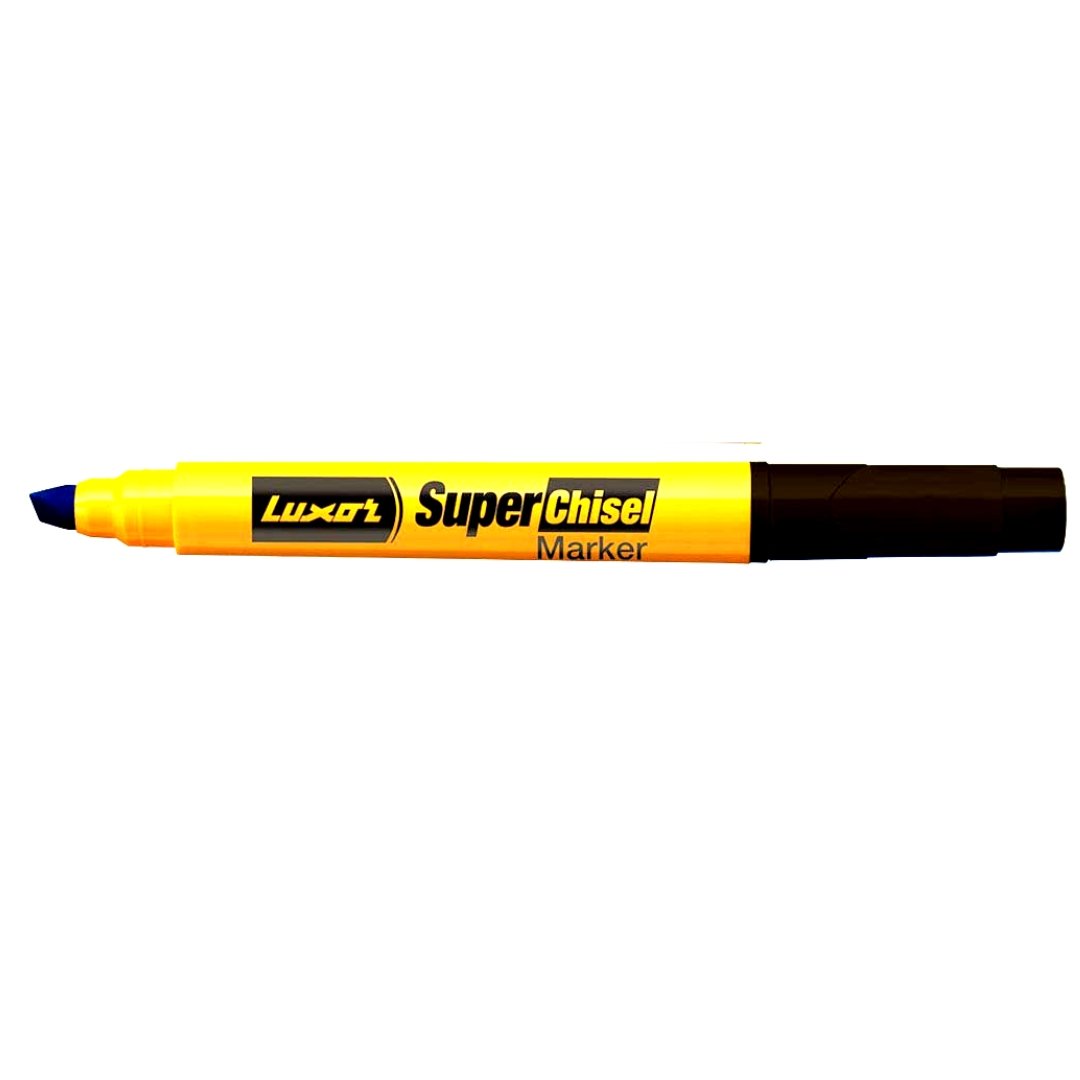 Luxor Super Chisel Marker Pack Of 10
