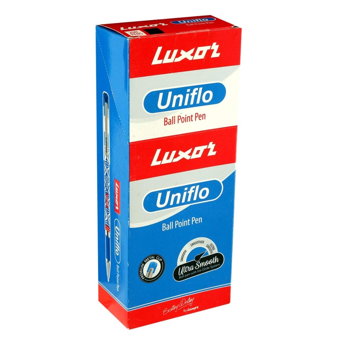 Luxor Uniflo Ball Point Pen 0.7mm Pack Of 10