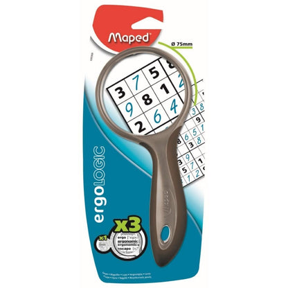Maped 75mm X3 Zoom Magnifier