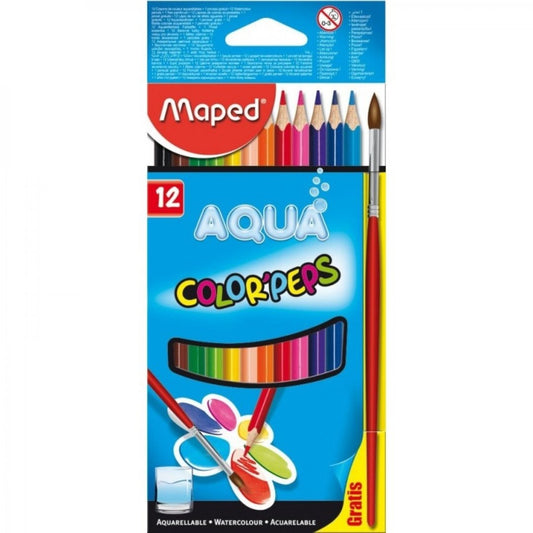 Maped Colour'Peps Aqua Colour Pencil Set