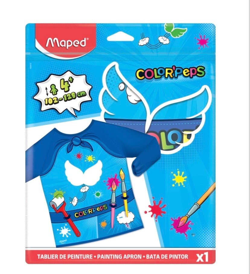 Maped Colour'Peps Painting Apron (Age 4+)