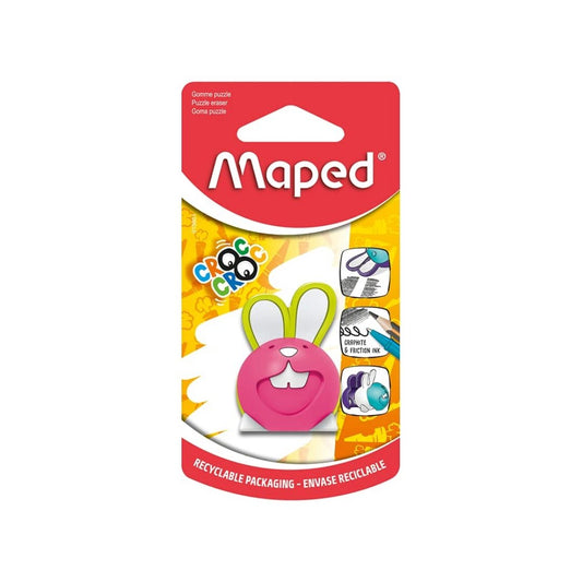 Maped Croc Croc Bunny Puzzle Eraser