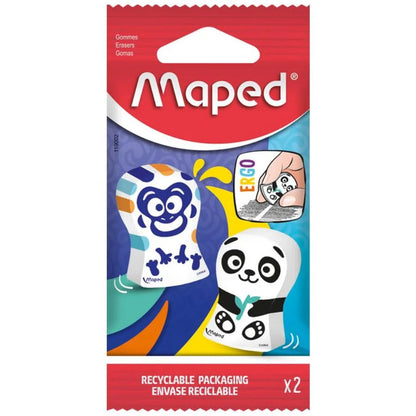 Maped Eraser - Ergo Fun Multicolour