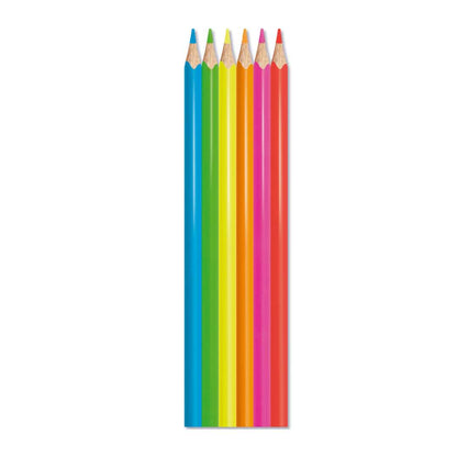 Maped Fluos Color Pencils Pack Of 6