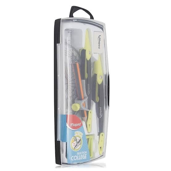 Maped Metal 9pcs Ruler Set