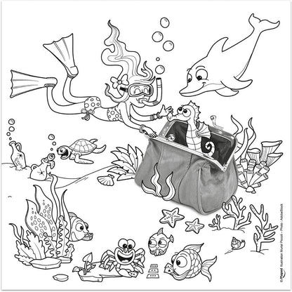 Maped Spiral Colouring Book