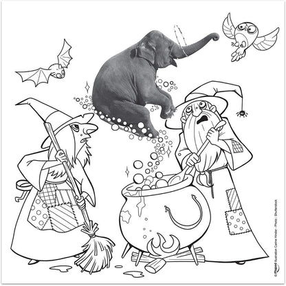 Maped Spiral Colouring Book