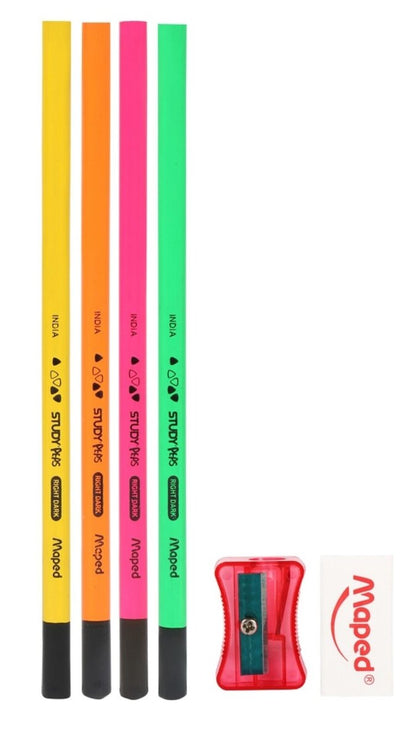 Maped Study Peps Neon Pencils