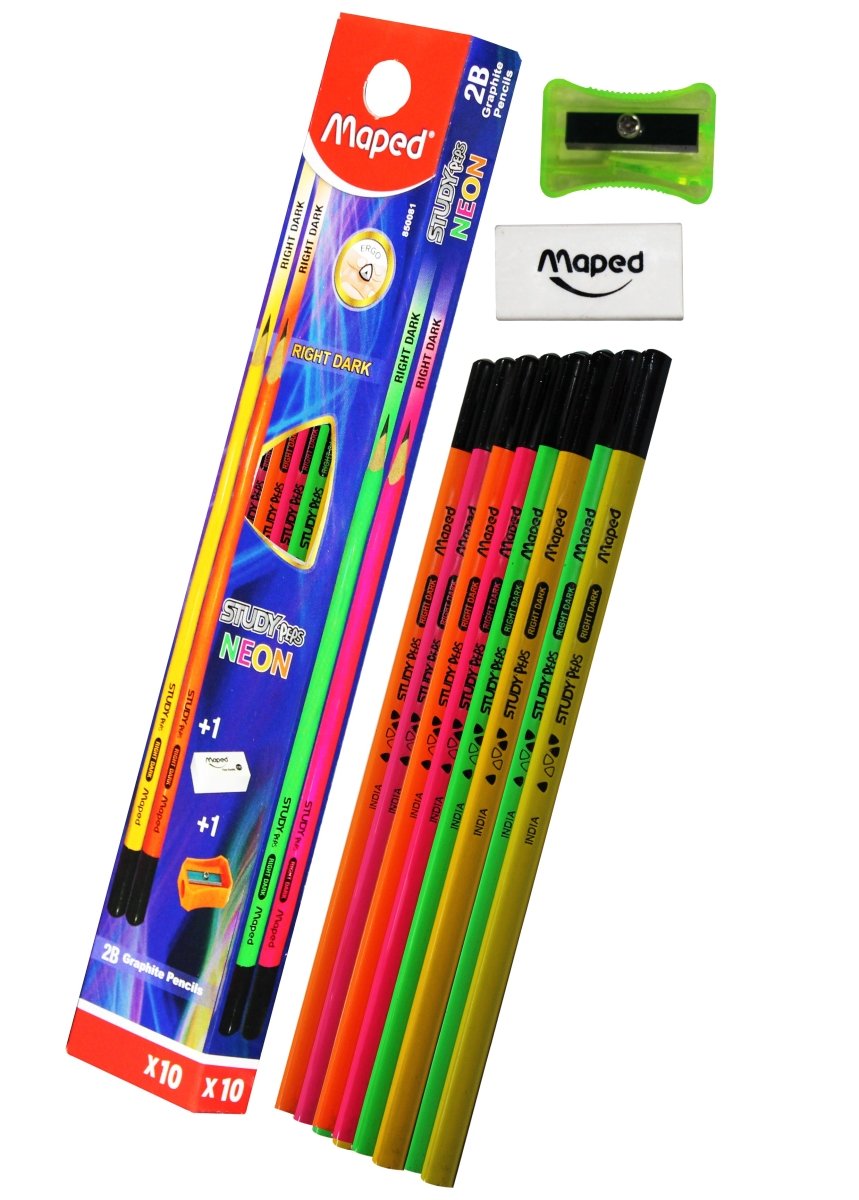 Maped Study Peps Neon Pencils