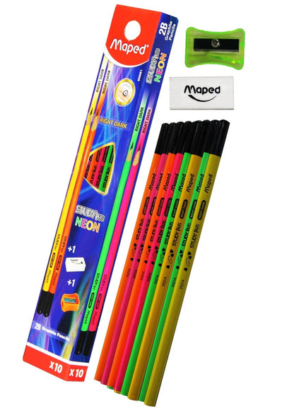 Maped Study Peps Neon Pencils