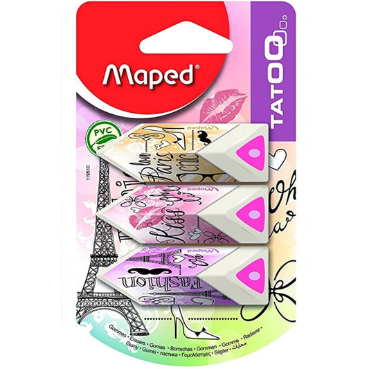 Maped Tatoo Teen Trio Eraser