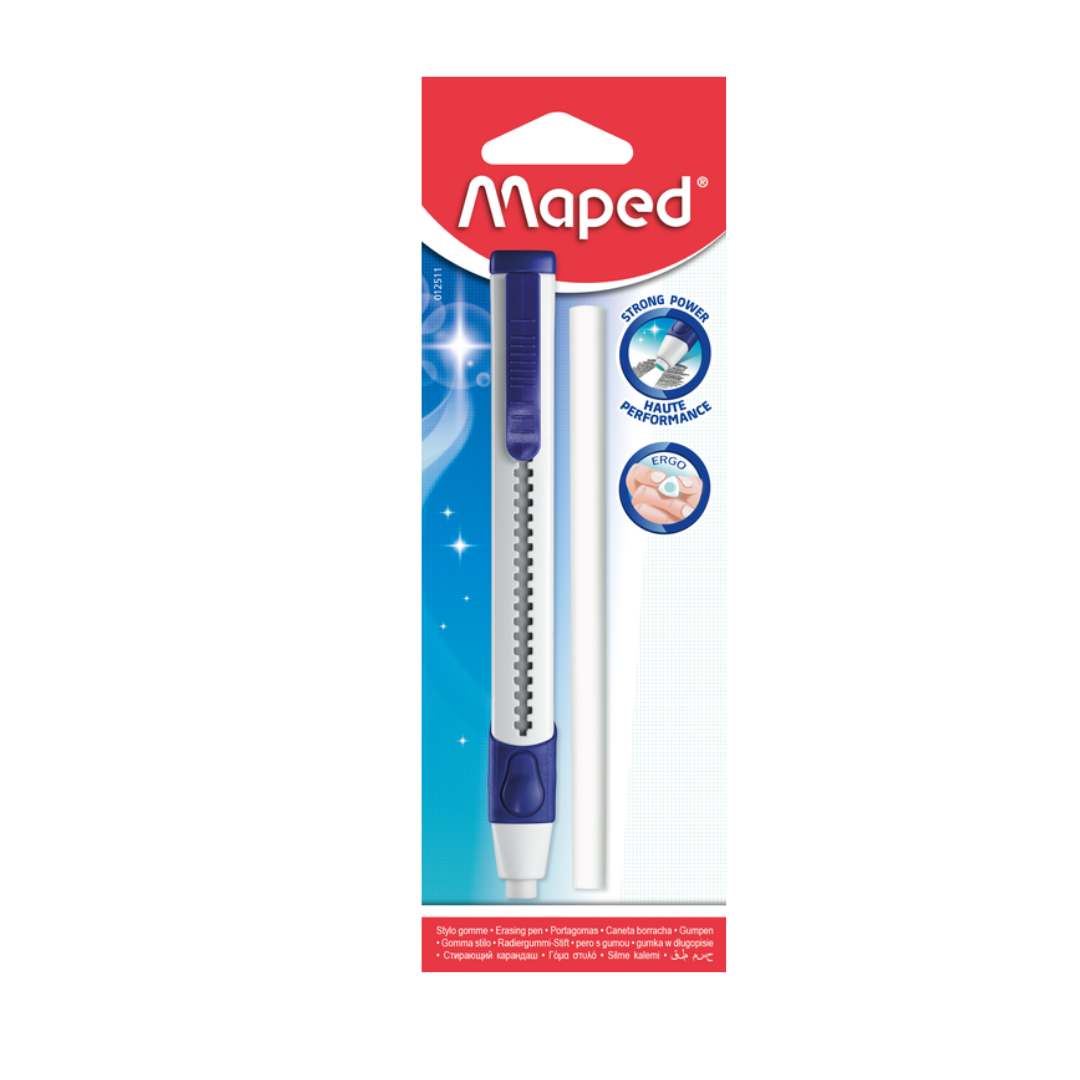 Maped Triangular Gom Eraser Pen