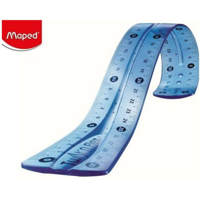 Maped Twist and Flex Flat Ruler (15 cm)