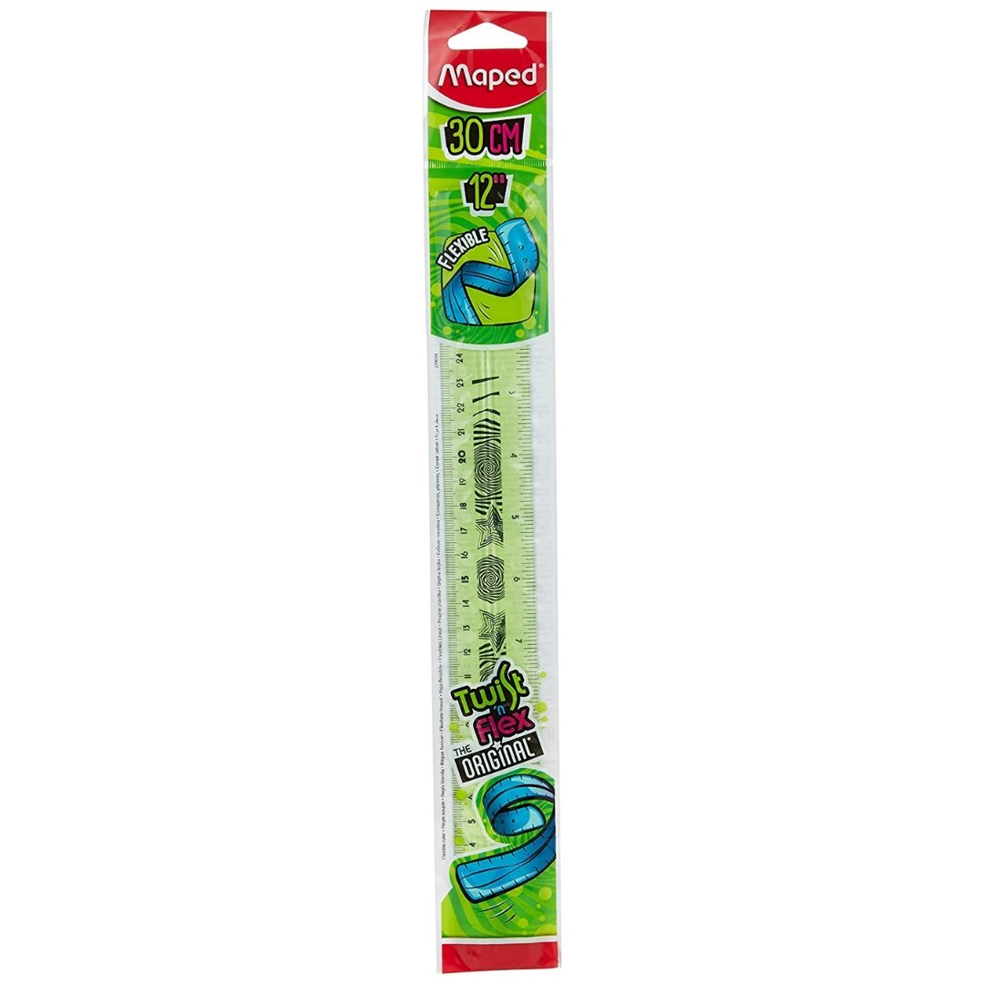 Maped Twist and Flex Flat Ruler (30 cm)