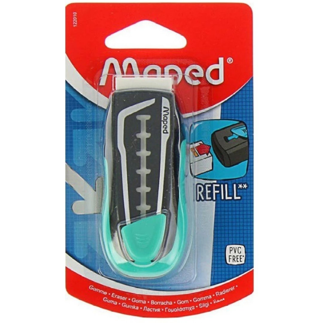 Maped Universal Gom Stick Eraser with Refillable Holder