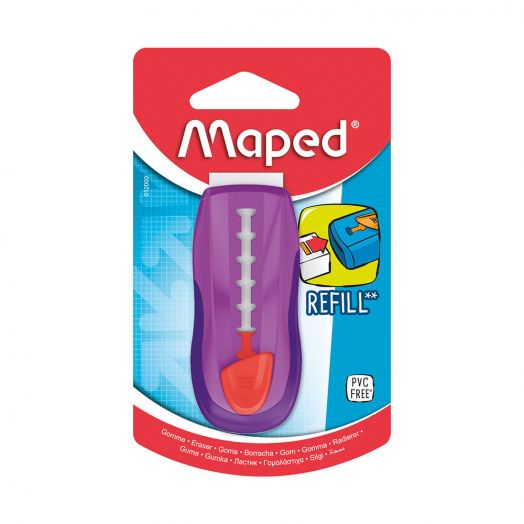 Maped Universal Gom Stick Eraser with Refillable Holder