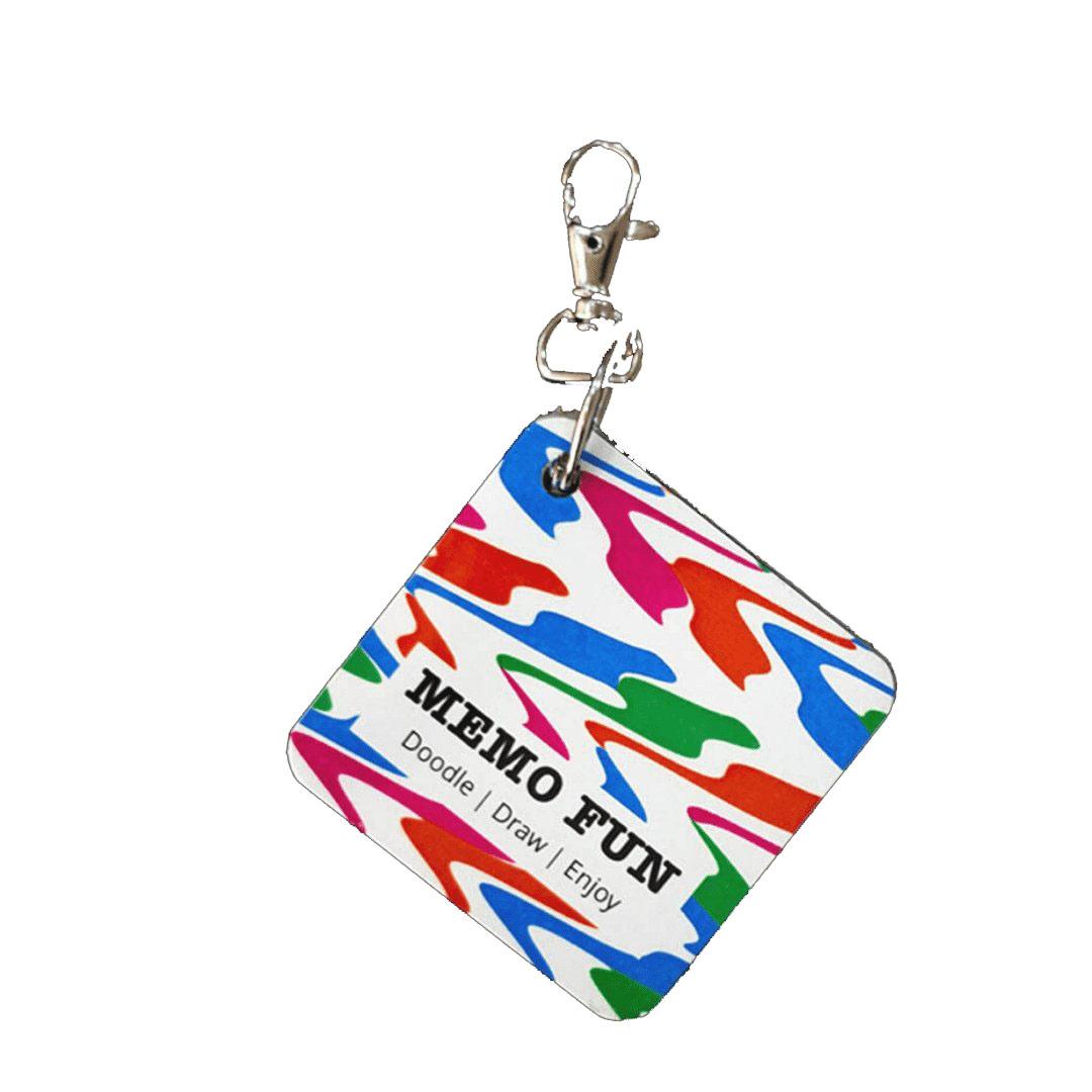 Memo Fun Key Chain Notebook