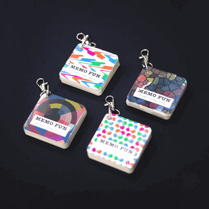 Memo Fun Key Chain Notebook