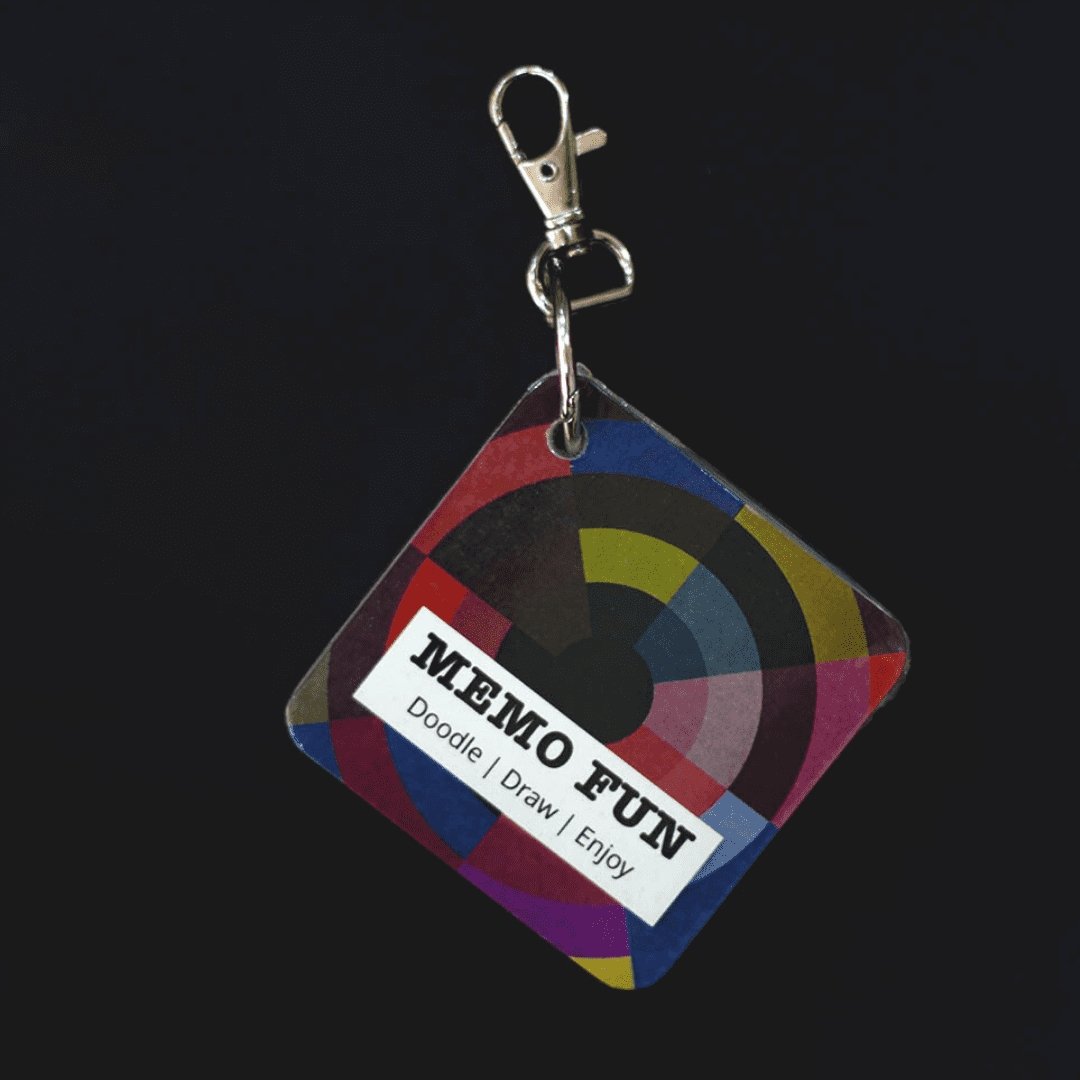Memo Fun Key Chain Notebook