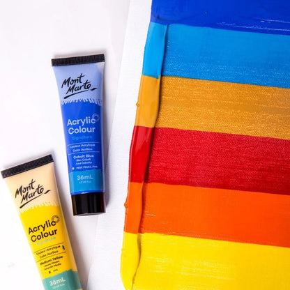 Mont Marte Acrylic Colour Paint Set Signature Pack Of 36
