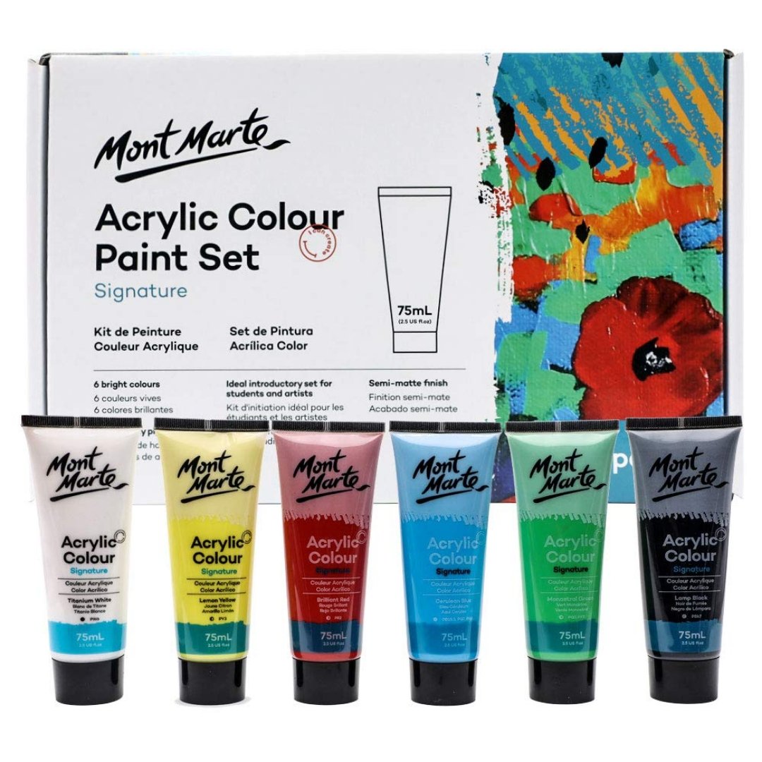 Mont Marte Acrylic Colour Paint Set*