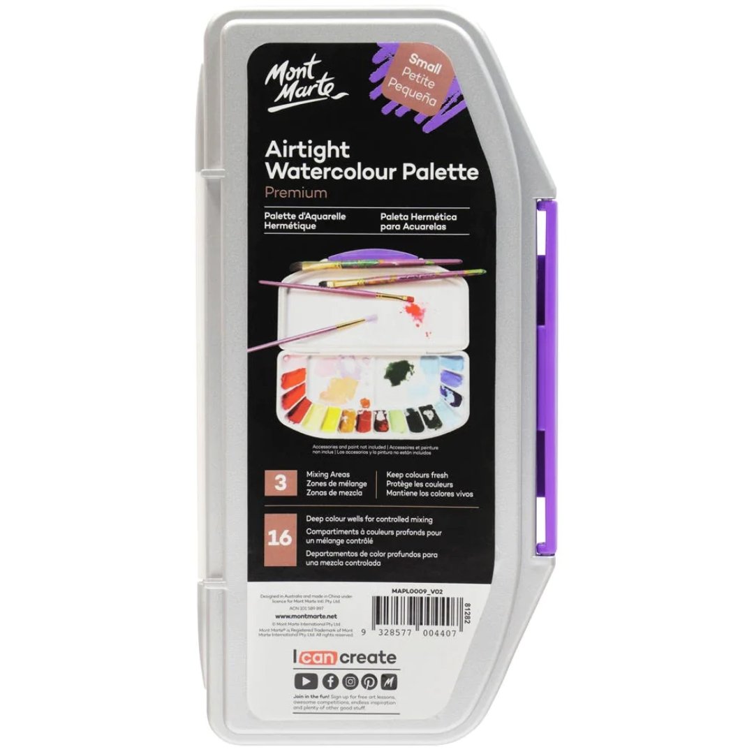 Mont Marte Air Tight Watercolour Palatte