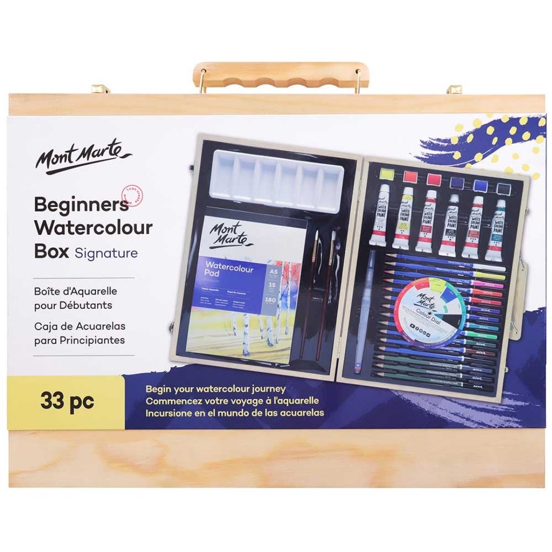Mont Marte Beginners Watercolour Box*
