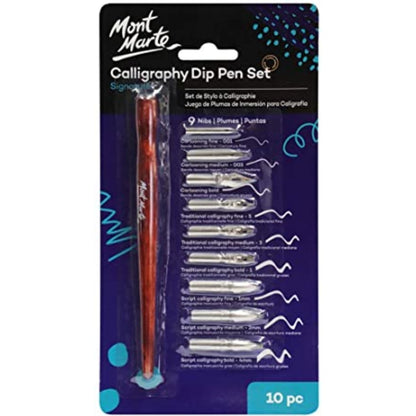 Mont Marte Calligraphy Dip Pen Set*
