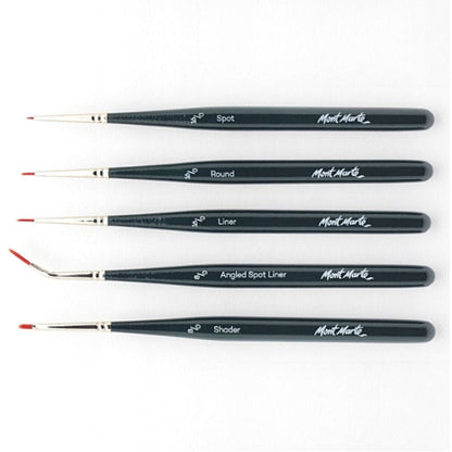 Mont Marte Detail Brush Set Pack Of 5