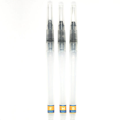 Mont Marte F/M/B Waterbrush Set (Pack Of 3)