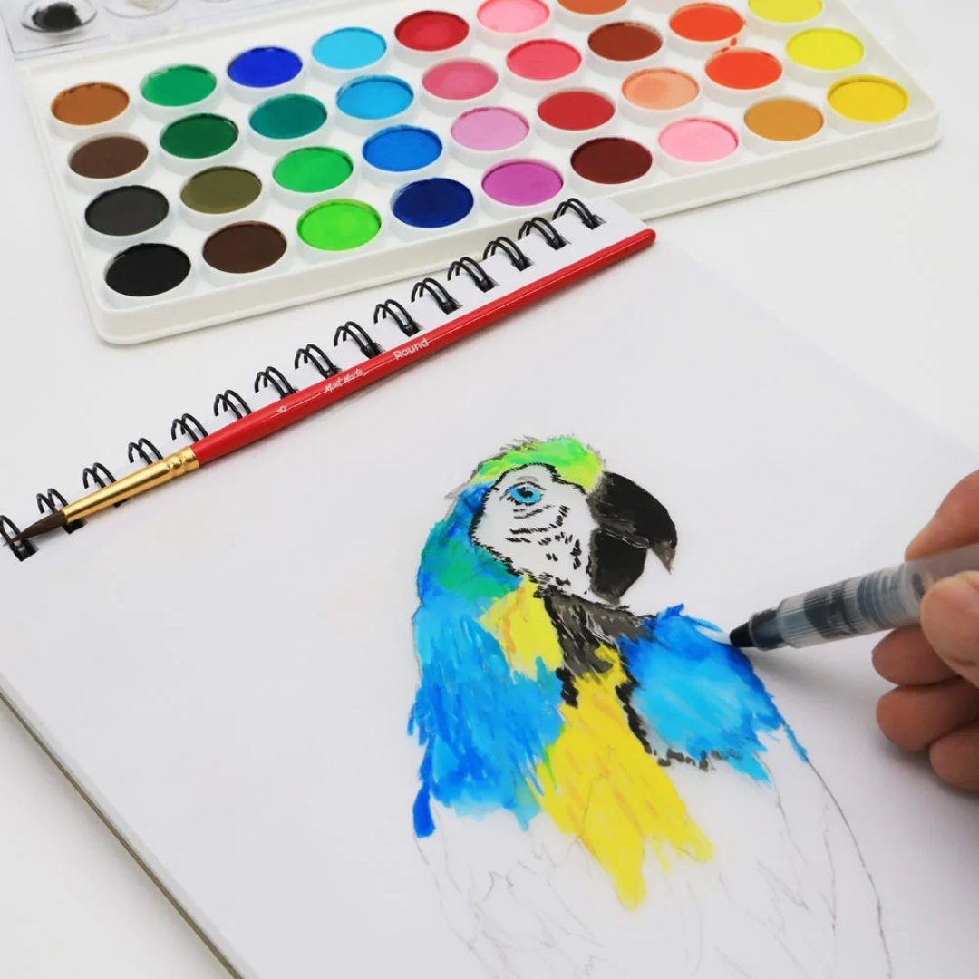 Mont Marte F/M/B Waterbrush Set (Pack Of 3)