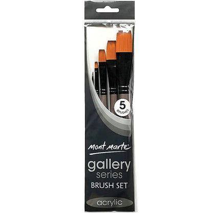 Mont Marte Gallery Series Acrylic Brush Set