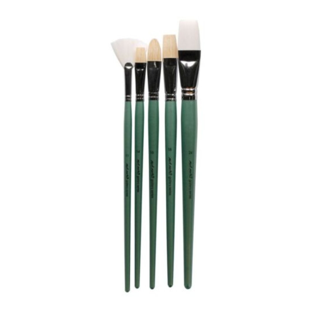 Mont Marte Gallery Series Oils Brush Set (Pack Of 5)