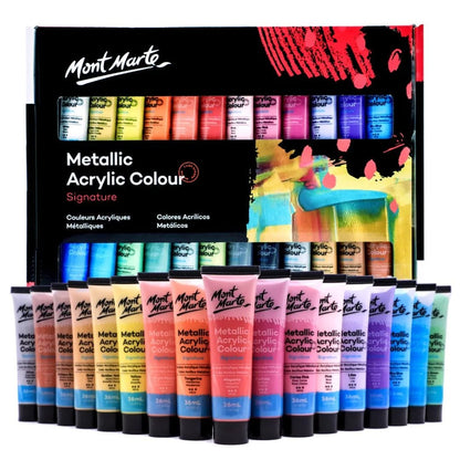 Mont Marte Metallic Acrylic Paints
