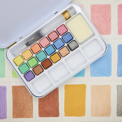 Mont Marte Metallic Watercolour Set (Pack Of 21)