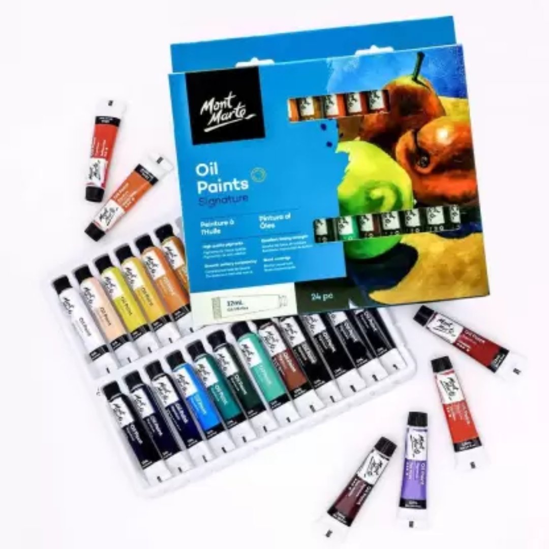 Mont Marte Oil Paints Pack Of 24