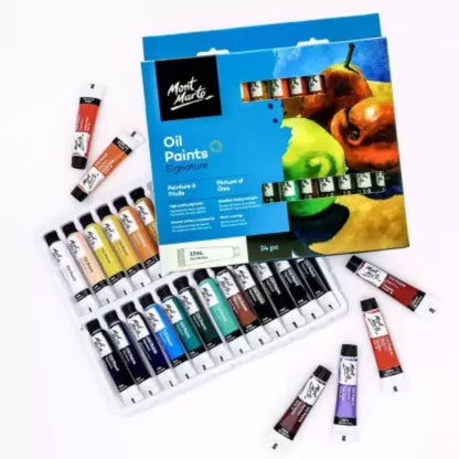 Mont Marte Oil Paints Pack Of 24
