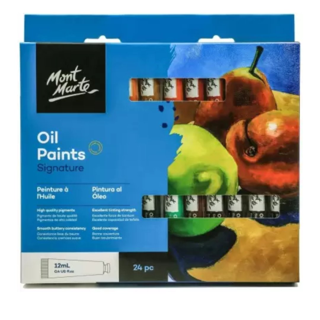 Mont Marte Oil Paints Pack Of 24