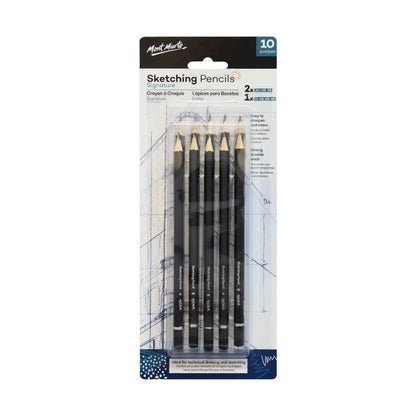 Mont Marte Sketching Pencils Set of 10*