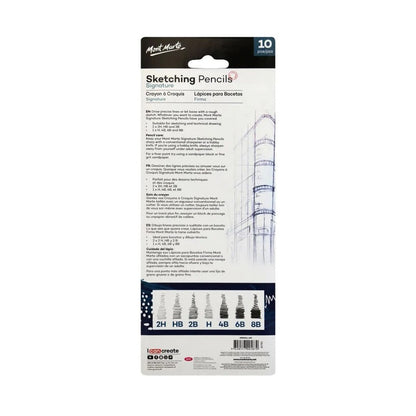 Mont Marte Sketching Pencils Set of 10*