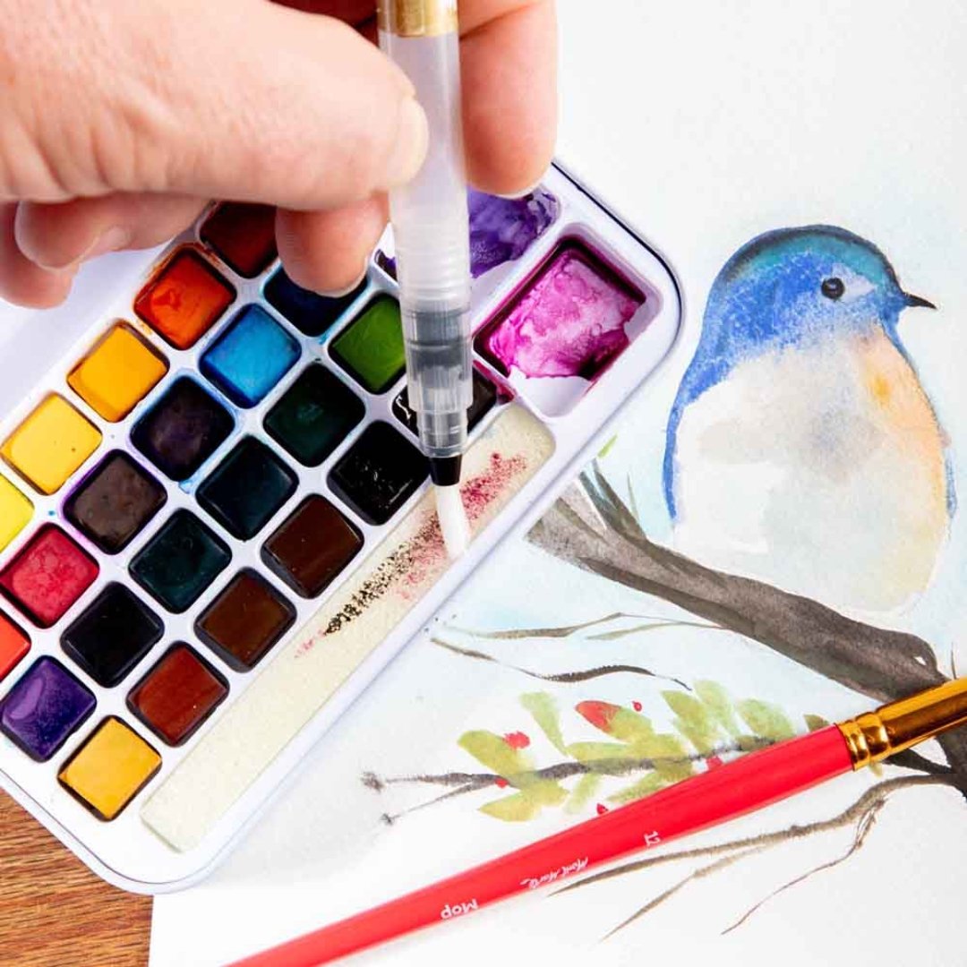 Mont Marte Watercolor Paint Set Of 27